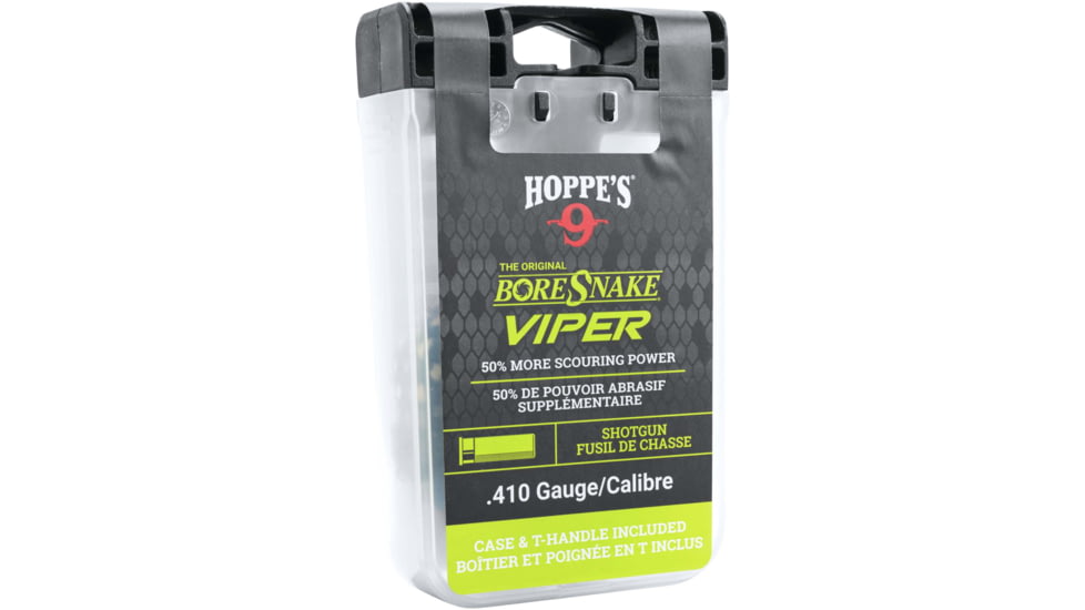 Hoppes 9 BoreSnake Viper Den With Case And T-Handle .410 Gauge, 24031VD