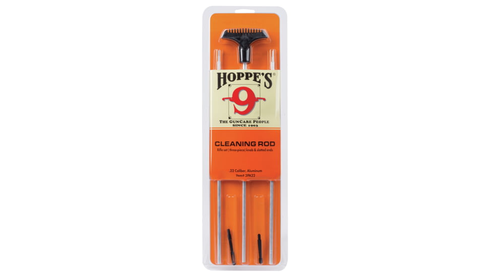 Hoppes 9 Steel Rod, .17 Caliber, 3-piece, 3PS17