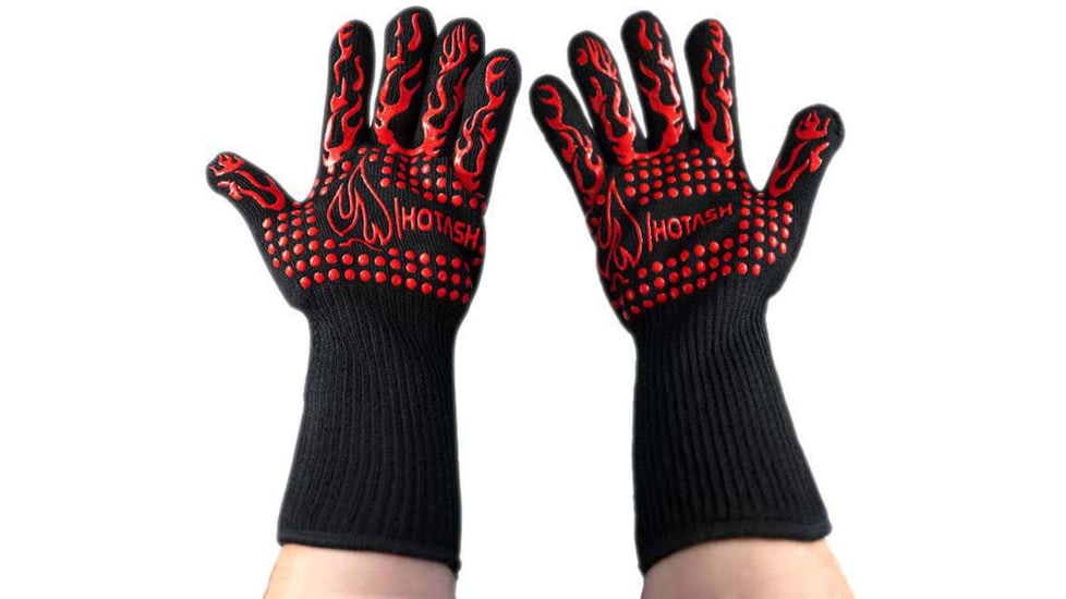Hot Ash BBQ Gloves, One Color, STV-GLOV-PITT