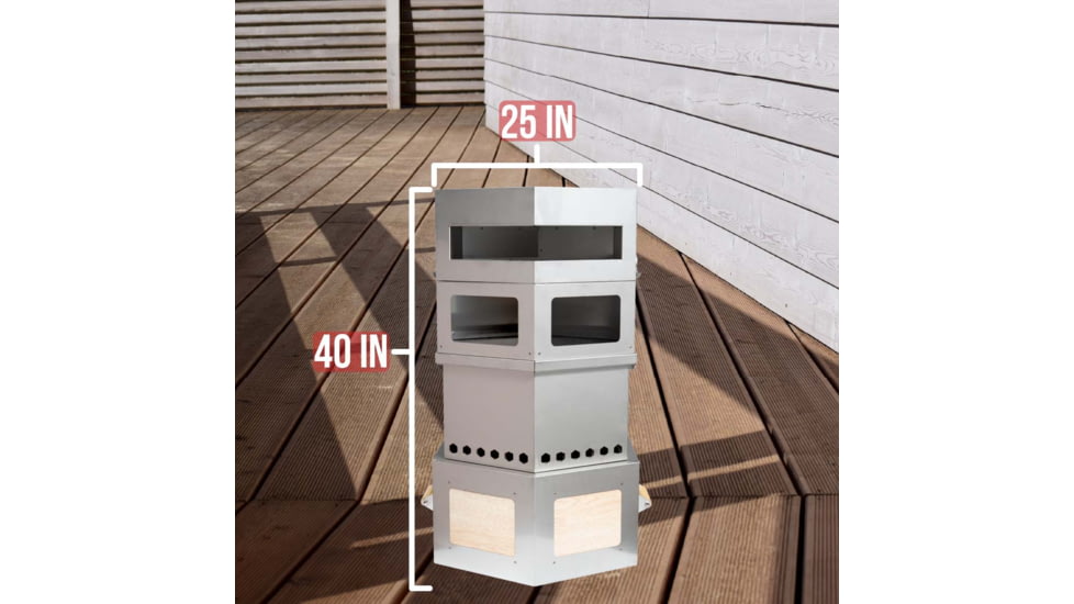 Hot Ash Rover System, Stainless Steel, STV-HATS-ROVR