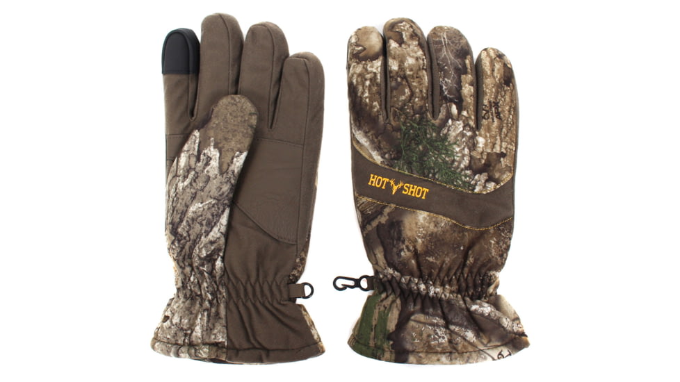 Hot Shot Defender Gloves, Realtree APX, Medium, 1409474