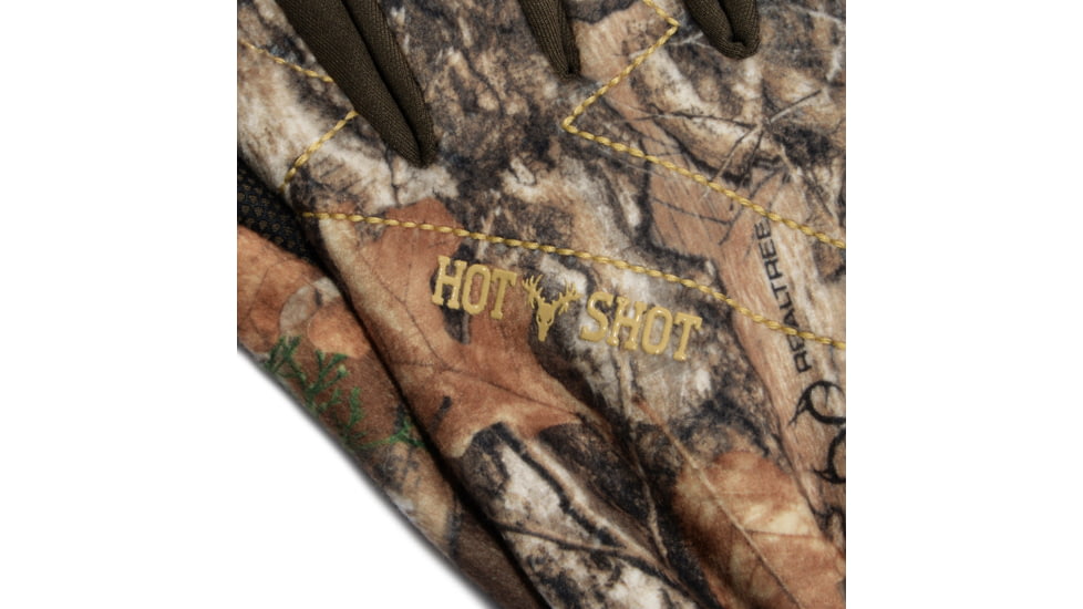 Hot Shot Eruption Stormproof Gloves, Realtree Edge Camo, Large, 0E-865C-L