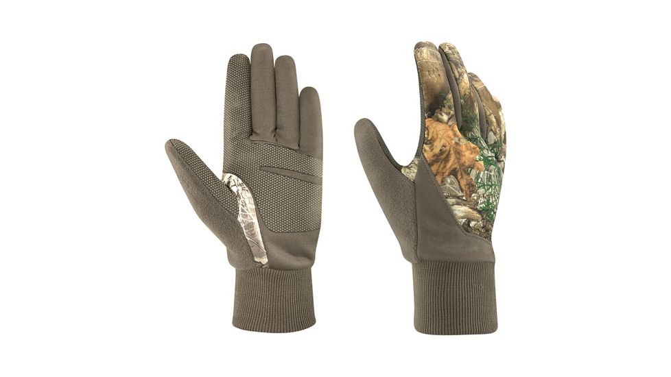 Hot Shot Essentials Glove Eagle Fleece Touch Rt-edge Lg