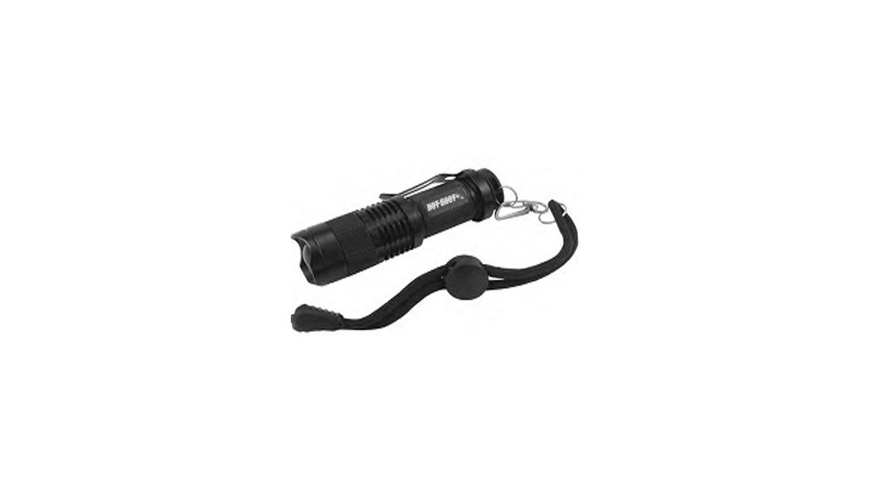 Hot Shot Tactical HSMINI 3 Mode Tactical Light with Zoom, Black HSMINI.BK
