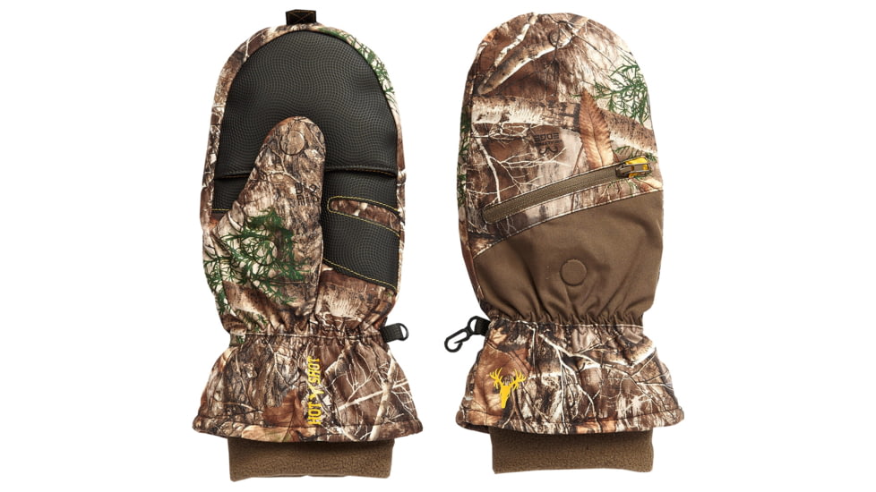 Hot Shot Youth Huntsman Gloves - Men's, Realtree Edge, Small/Medium, 0E-325BC-S/M