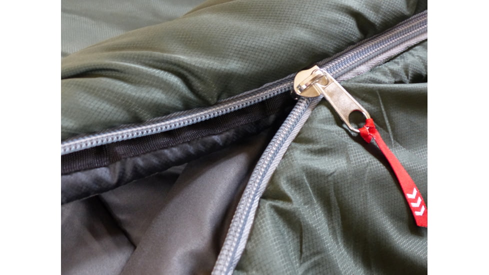 Hotcore Fatboy 100 Rectangular Sleeping Bag, Forest Green, 93in x 42in, Fatboy 100