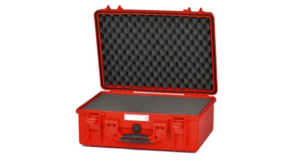 HPRC 2500 Hard Case, Cubed Foam, Red HPRC2500FRED