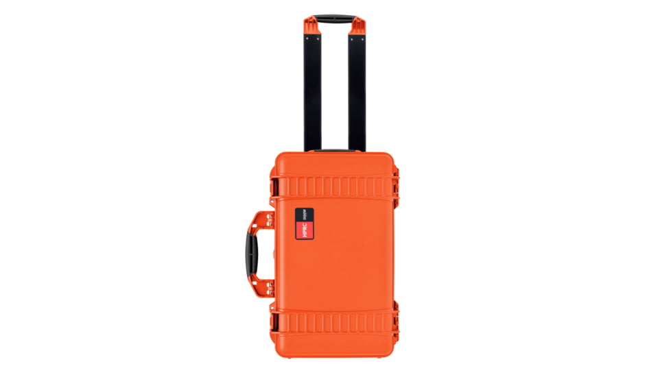 HPRC HPRC2550W Wheeled Hard Case with Empty Interior, Orange, HPRC2550WEMPORA