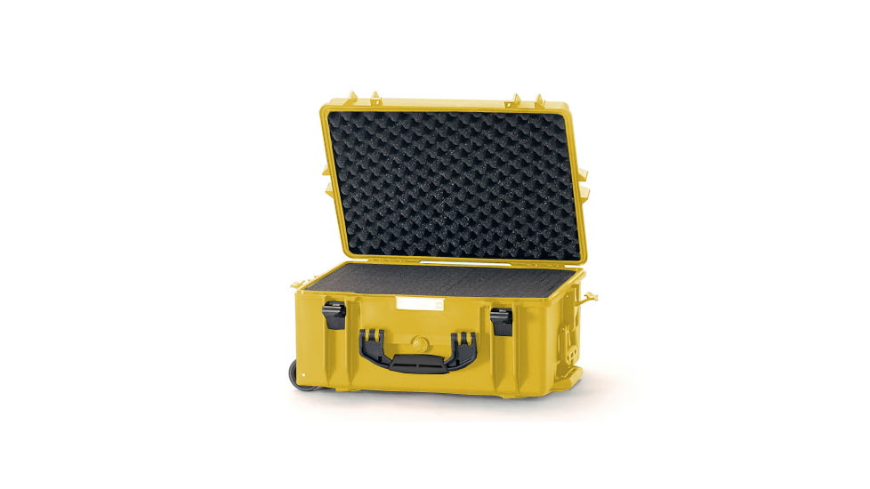 HPRC Wheeled Hard 2600W Case w/ Foam HPRC2600WFYel