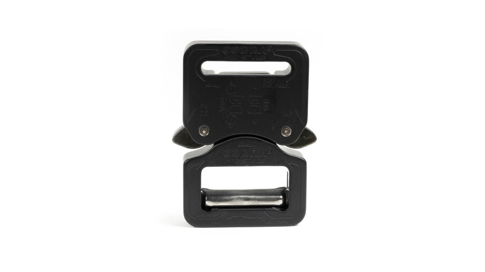 HRT Tactical Gear Austrialpin 1 Cobra Buckle, Black, AAX-COBRA1-07-BK