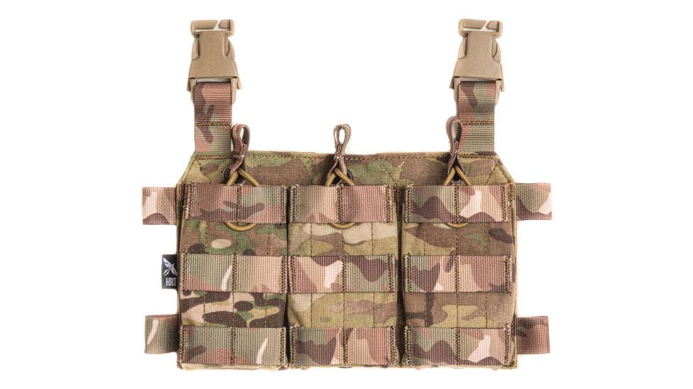 HRT Tactical Gear Triple-AR Placard, Multicam, HRT-FP3AR1-AA-MC