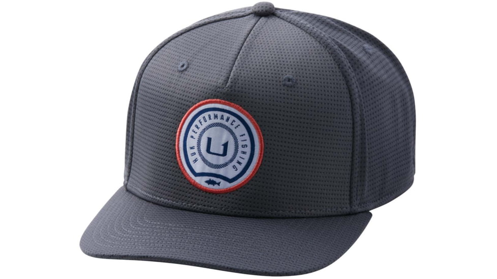 HUK Performance Fishing A1A Rope Stretch Hat - Men's, Overcast Grey, LXL, H3000349-032-LXL