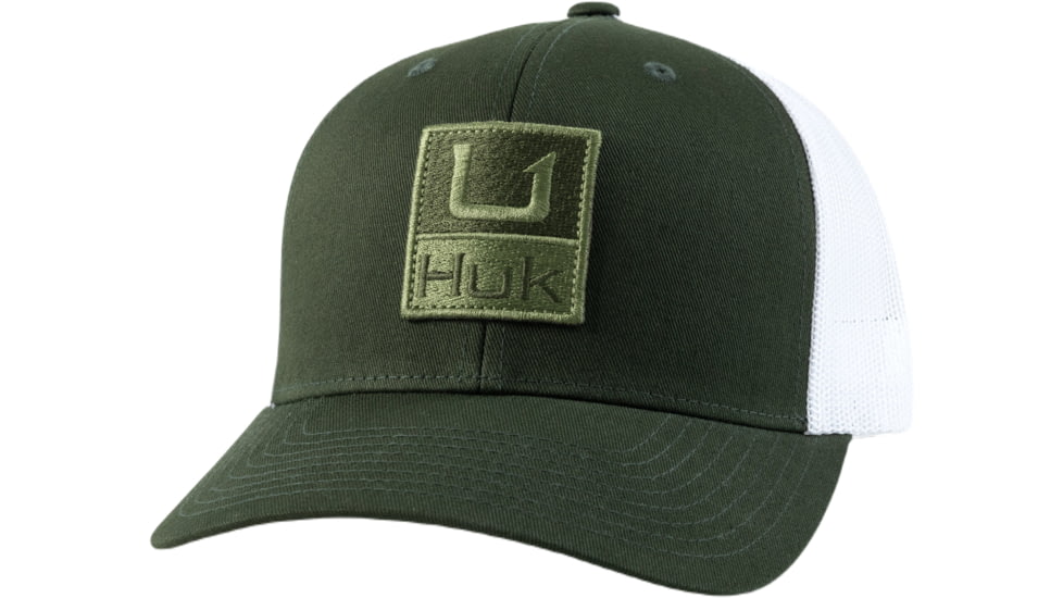 HUK Performance Fishing Bold Patch Trucker - Mens, Cypress Landing, 1US, H3000412-377-1
