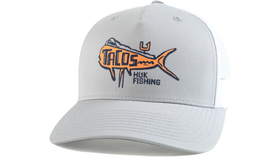 HUK Performance Fishing Fish Tacos Trucker - Mens, Harbor Mist, 1US, H3000512-034-1