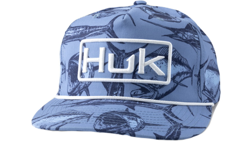 HUK Performance Fishing Grand Slam Rope Trucker - Mens, Quiet Harbor, 1US, H3000509-445-1