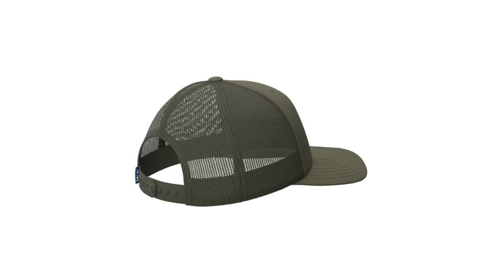 HUK Performance Fishing Huk Bass Logo Trucker - Mens, Moss, 1, H3000474-316-1