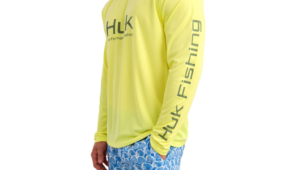 HUK Performance Fishing Pursuit Long Sleeve Crew - Mens