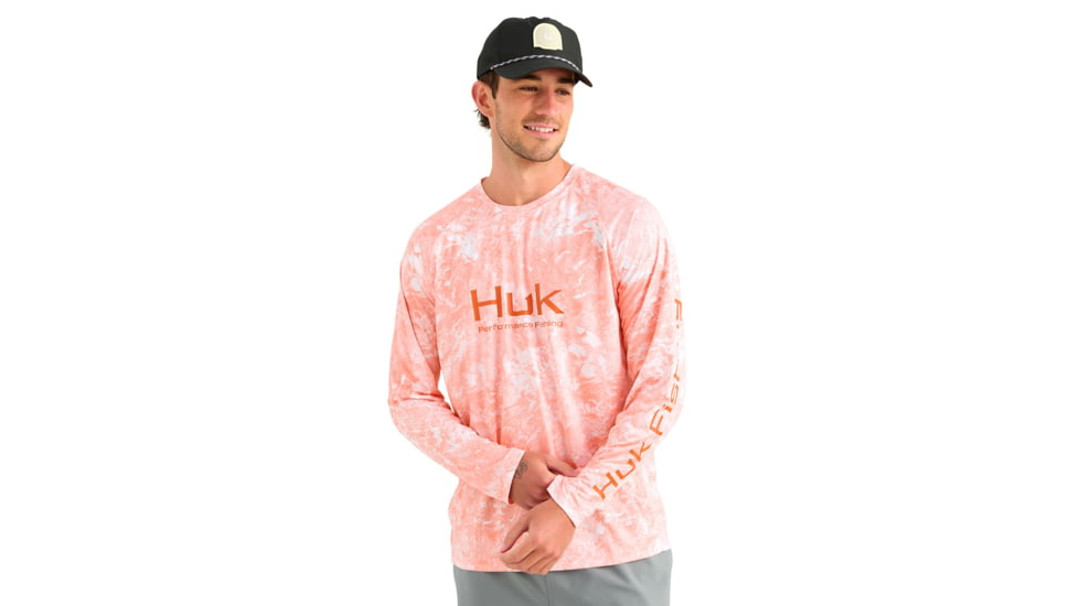 HUK Performance Fishing Pursuit Long Sleeve Crew - Mens