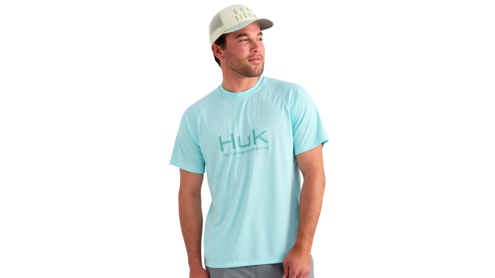 HUK Performance Fishing Pursuit Short Sleeve Crew - Mens