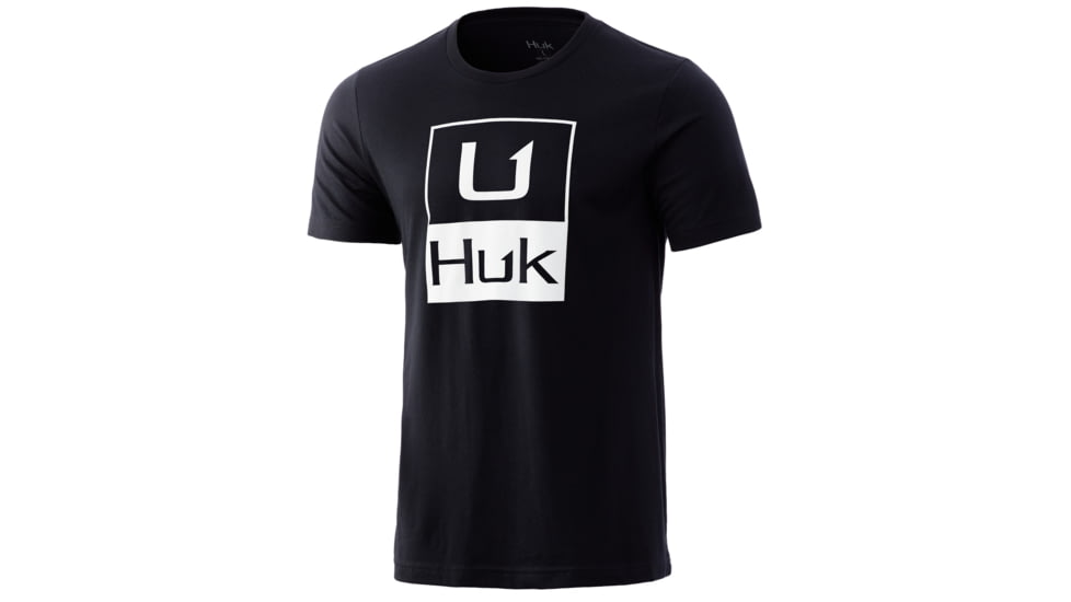 HUK Performance Fishing HUK'd Up Tee - Men's, Black, Extra Large, H1000252-001-XL