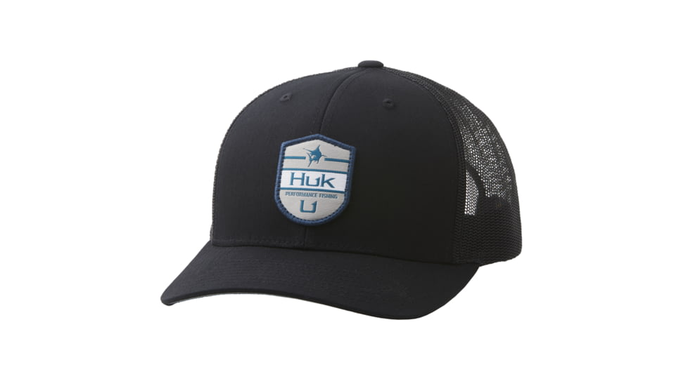 HUK Performance Fishing Shield Trucker - Mens, Black, 1, H3000263-001-1