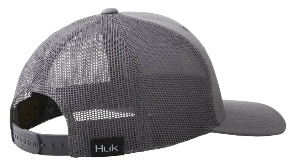 HUK Performance Fishing Shield Trucker - Mens, Sharkskin, 1, H3000263-028-1
