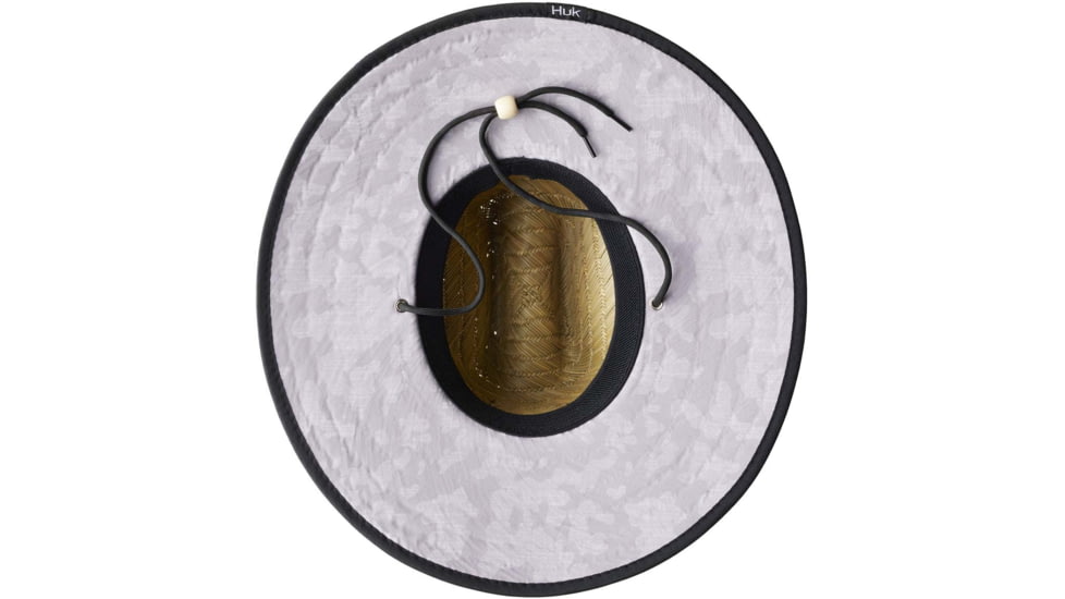 HUK Performance Fishing Running Lakes Straw Hat - Mens, Overcast Grey, One Size, H3000321-032-1