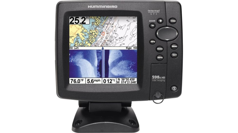 Humminbird 598ci HD SI Combo Marine GPS Navigator, 5", 256 Colors 4089501