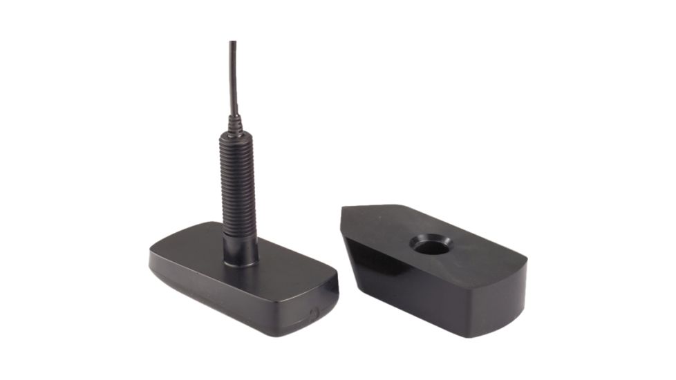 Humminbird Dual,High Definition Side Imaging Transducer, 800kHz, Thru-hull, Plastic 7102101