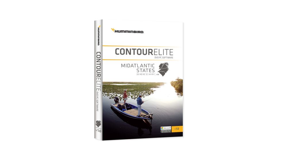 Humminbird Lakemaster Contour Elite Software-Mid Atlantic States 3000813
