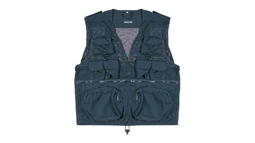 Humvee Combat Vest Prepack - Black, 1 - HMV-VCBKPPK