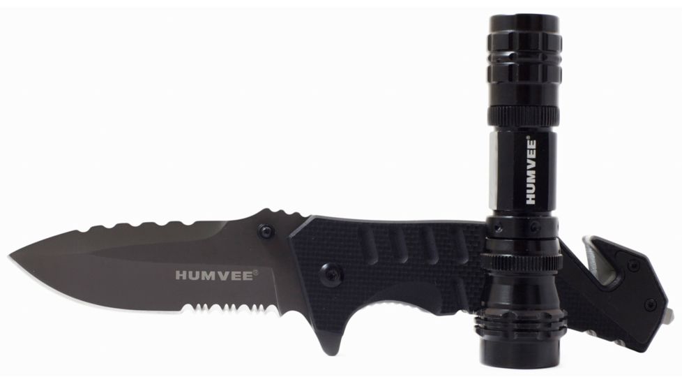 HUmvee Emergency Rescue and LED Combo, Black HMV-KC-ER4