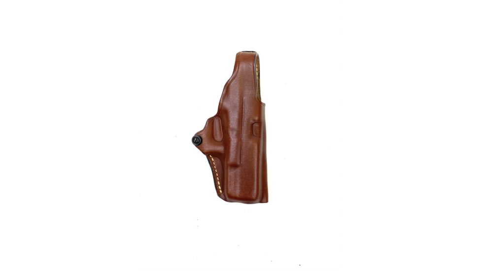 Hunter Company Crossdraw Leather Holster w/ Thumb Break, Glock 19, Chestnut Tan, 4900-2