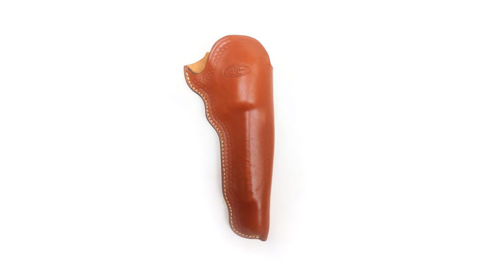 Hunter Company Deluxe Slim Jim Leather Holster for Large Frame S.A. Revolvers, 4.625-5.5in Barrel, Right Hand, Chestnut Tan, 1087-40, Chestnut Tan, 1087-40