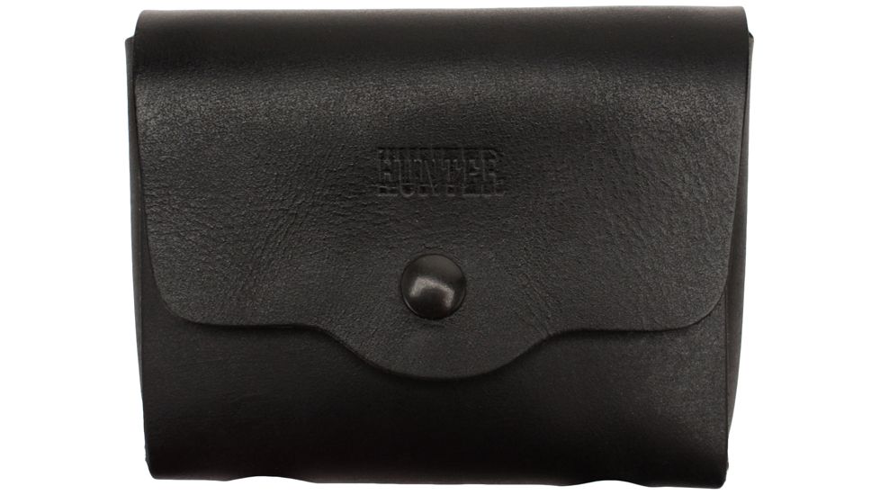 Hunter Company Pocket Gun Belt Pouch, Black, Chestnut Tan, 027-250-1