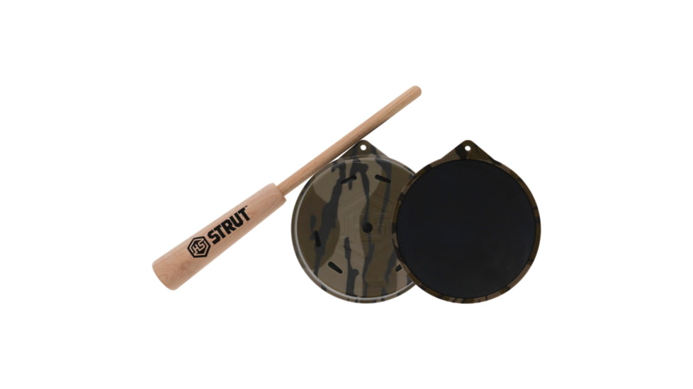 Hunters Specialties Camo Cutt'R Turkey Pot Call Slate MOBL, Camo/Wood, HS-BBSPC