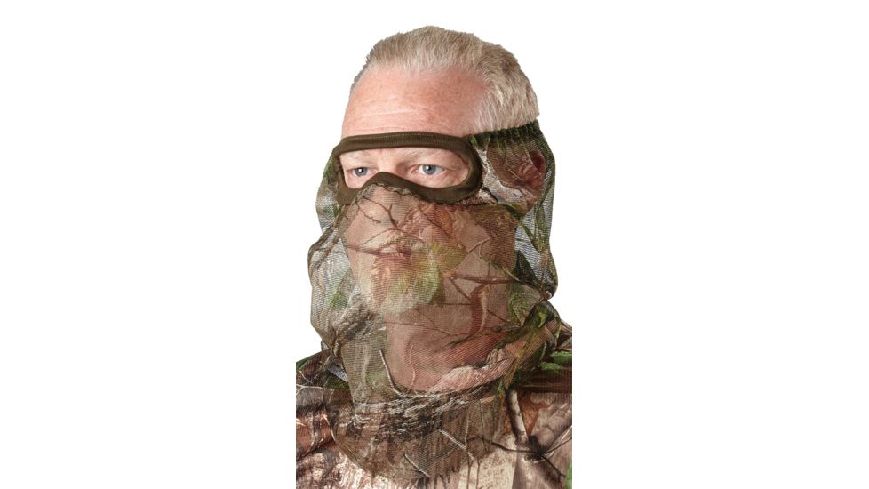 Hunters Specialties Flex Form II 3/4 Net Mask Realtree Xtra Green One Size 07205
