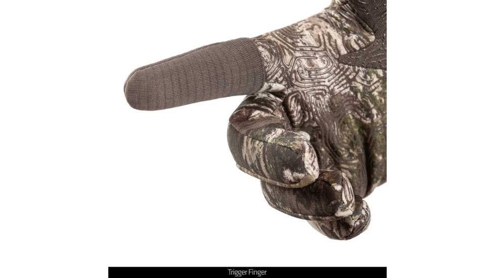 Huntworth Decatur Light Weight Hybrid Windproof/DWR Hunting Glove - Mens, Tarnen, Medium, E-1365-TRN-M