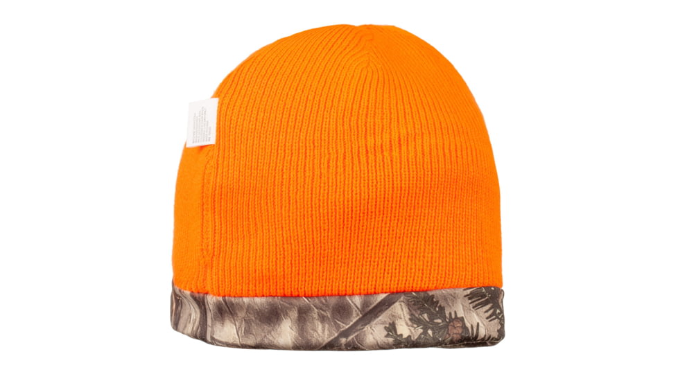 Huntworth Galena Heavy Weight Reversible Performance Fleece Beanie Hat - Mens, Hidden/Blaze, One Size, E-5540-HDN/BZ