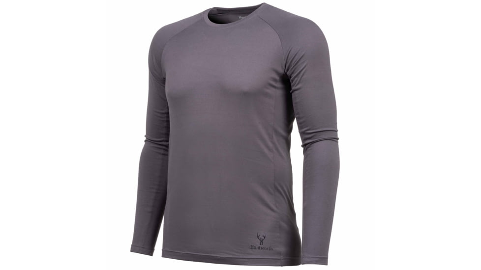Huntworth Casper Heat Boost Heavyweight Base Layer Shirt - Men's, Dark Gray, Medium, E-9604-DG-M