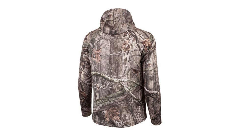 Huntworth Hunting Sporty Knit Jersey 1/2 Zip Hooded Pullover - Mens, Hiddn, 2XL E-9216-HDN-2XL