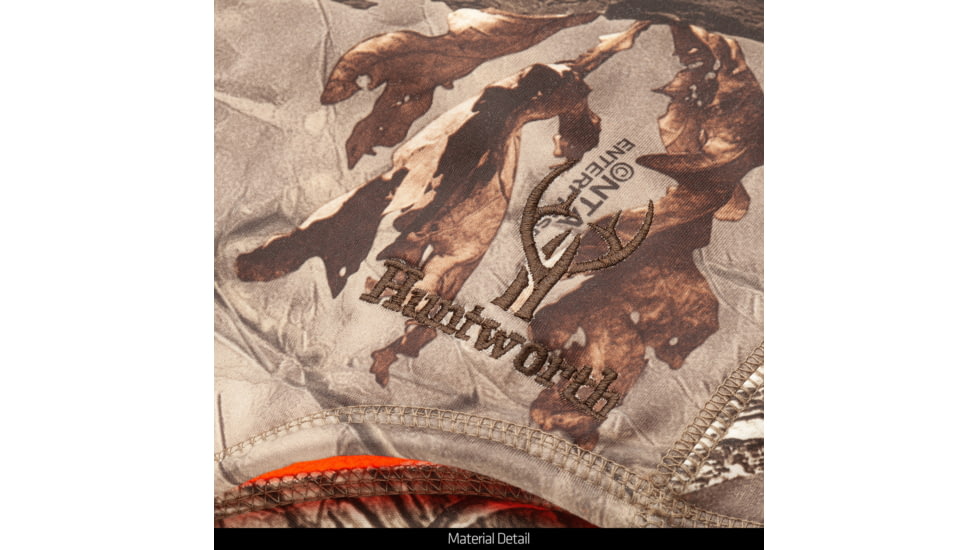 Huntworth Rawline Reversible Hunting Performance Fleece Balaclava - Mens, Hidden/Blaze, One Size, E-5517-HDN/BZ