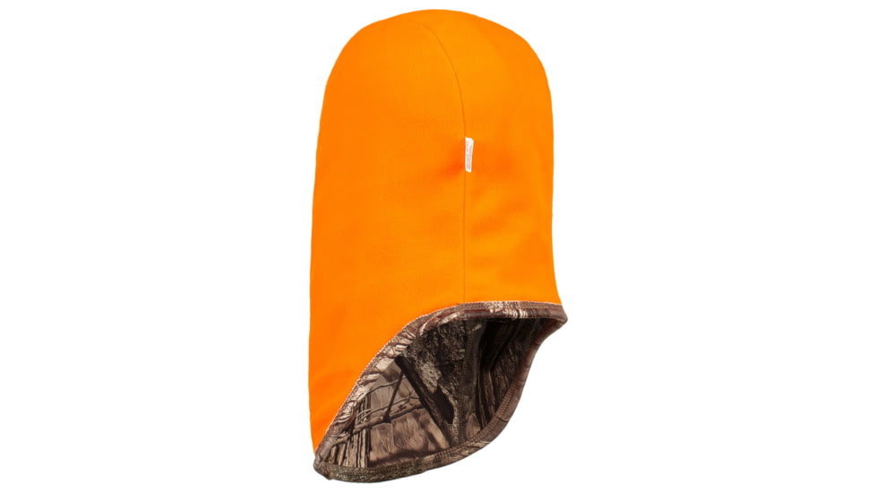 Huntworth Rawline Reversible Hunting Performance Fleece Balaclava - Mens, Hidden/Blaze, One Size, E-5517-HDN/BZ