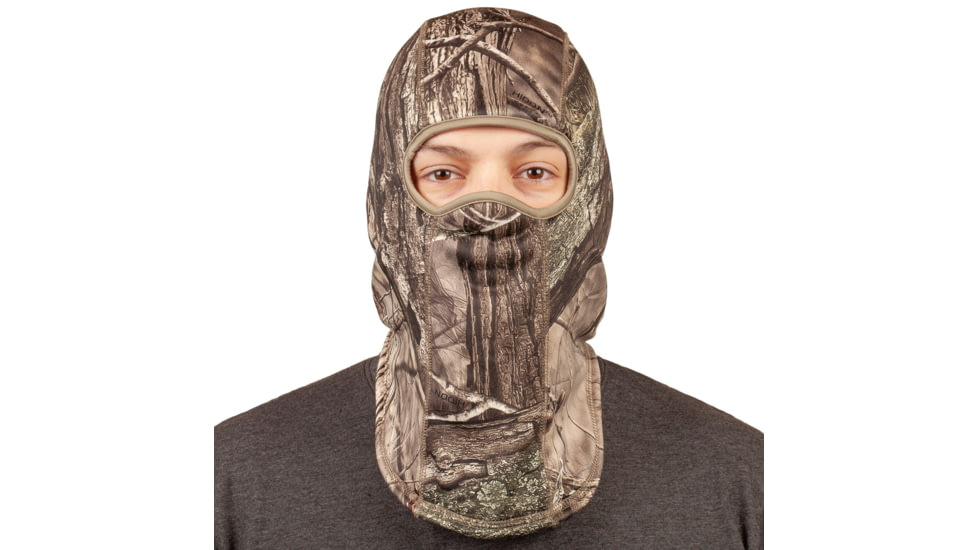 Huntworth Rawline Reversible Hunting Performance Fleece Balaclava - Mens, Hidden/Blaze, One Size, E-5517-HDN/BZ