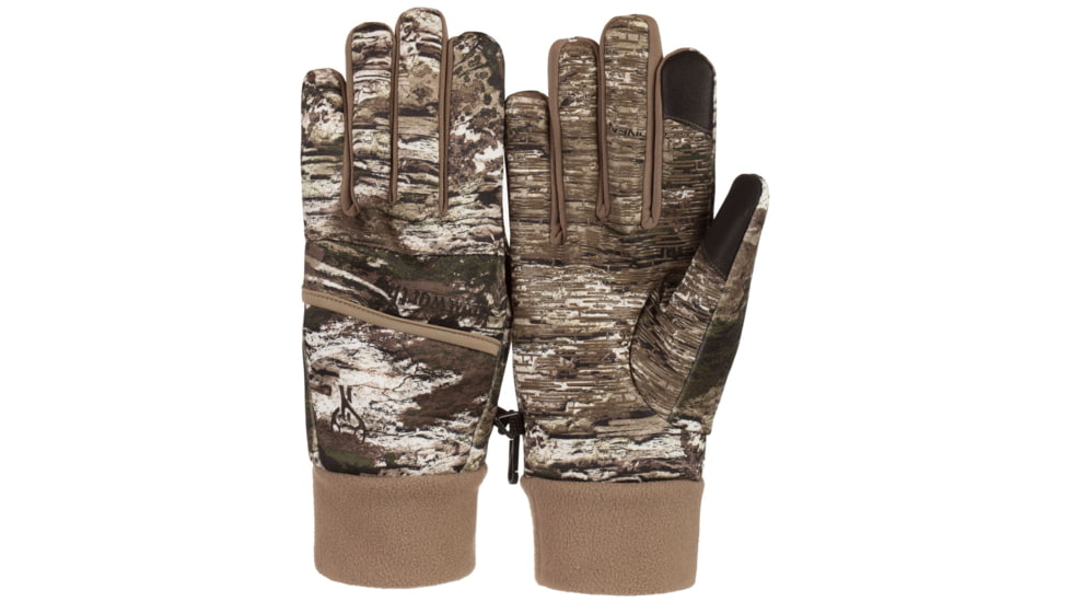 Huntworth Branson Mid Weight Waterproof Fleece-lined DWR Shooters Glove - Mens, Tarnen, Medium, E-1345-TRN-M