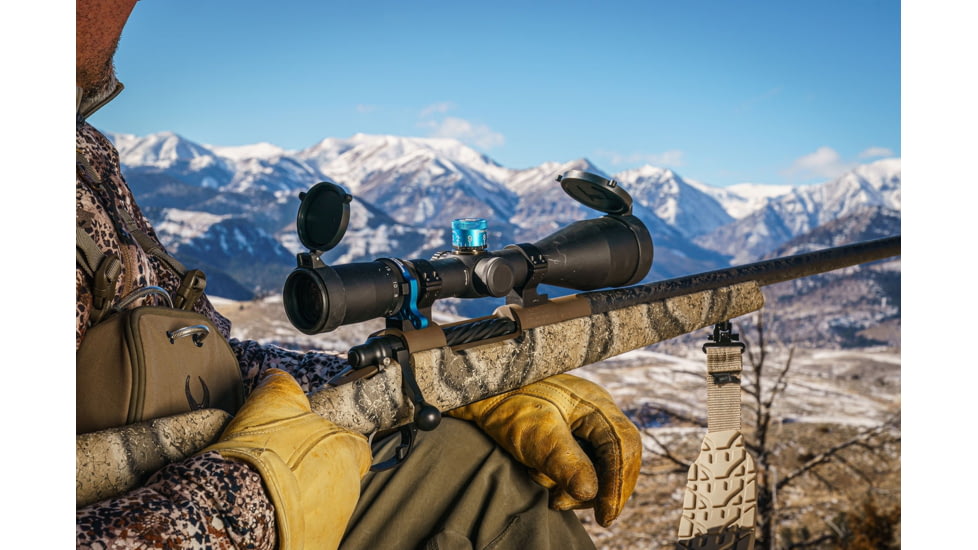 Huskemaw Blue Diamond 5-20x50mm Rifle Scope, 30mm Tube, Second Focal Plane, Huntsmart Reticle, Matte Black, 10520BDMB