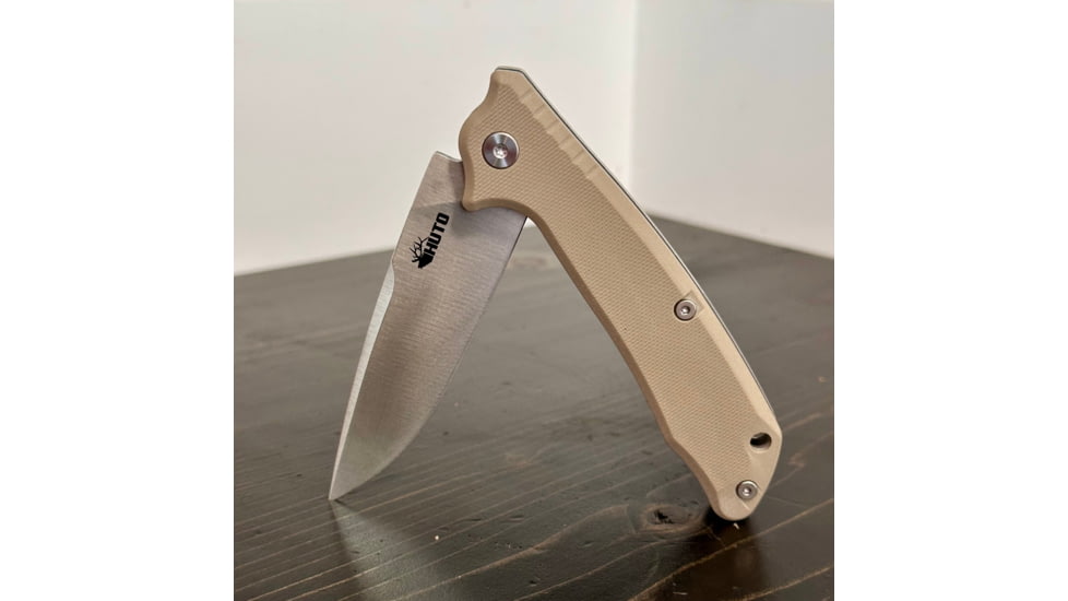 Huto Lifestyle Hunt Harder 3.25in Folding Knife