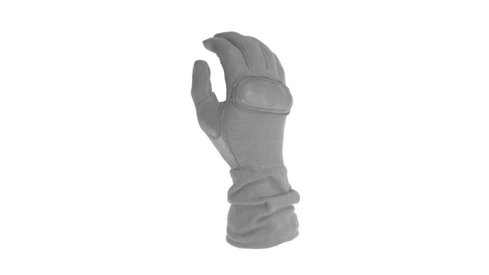 HWI Gear Long Gauntlet Hard Knuckle Tactical Glove, Foliage, Large 3124