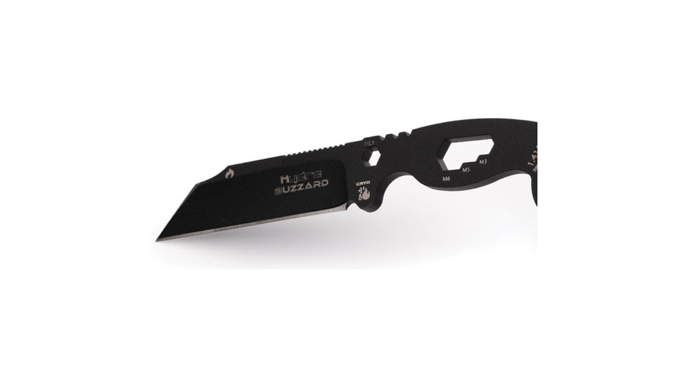 Hydra Knives Buzzard Neck Knife Vulture HKS01BLACKSBR