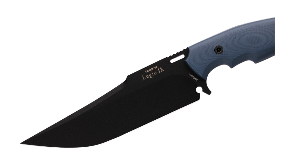 Hydra Knives Legio IX Fixed Blade Blue, HKS17BLB